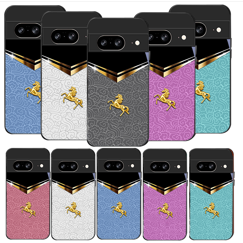 Google Pixel 9 - Dark Night Golden Horse For Google