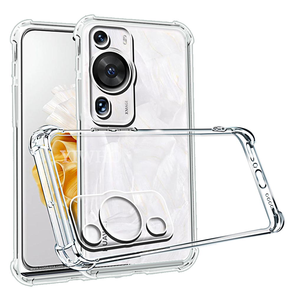 Huawei Mate 60 - Shockproof Transparent Phone Case for Huawei