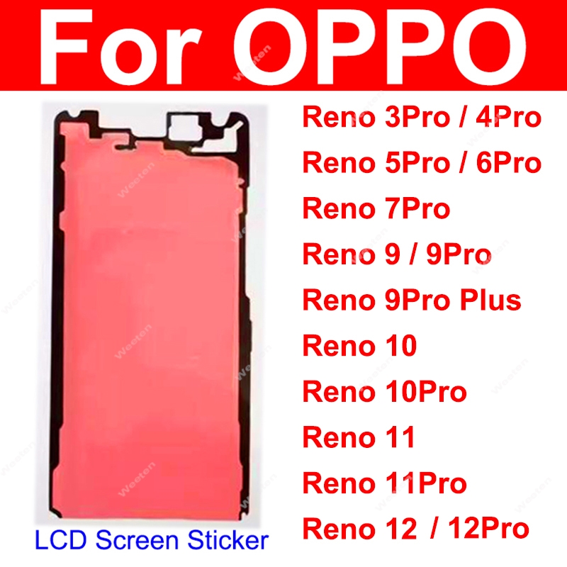 Oppo Reno 12 - LCD Screen Sticker For OPPO Reno