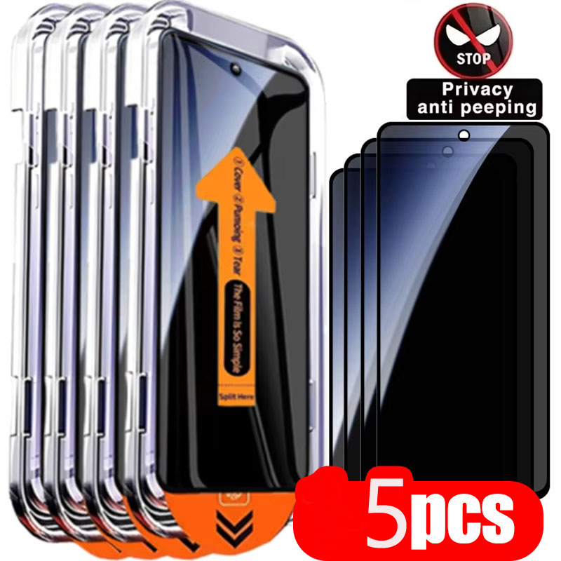 Oppo Reno 12 - 3PCS Privacy Anti-Spy Temper Glass Film