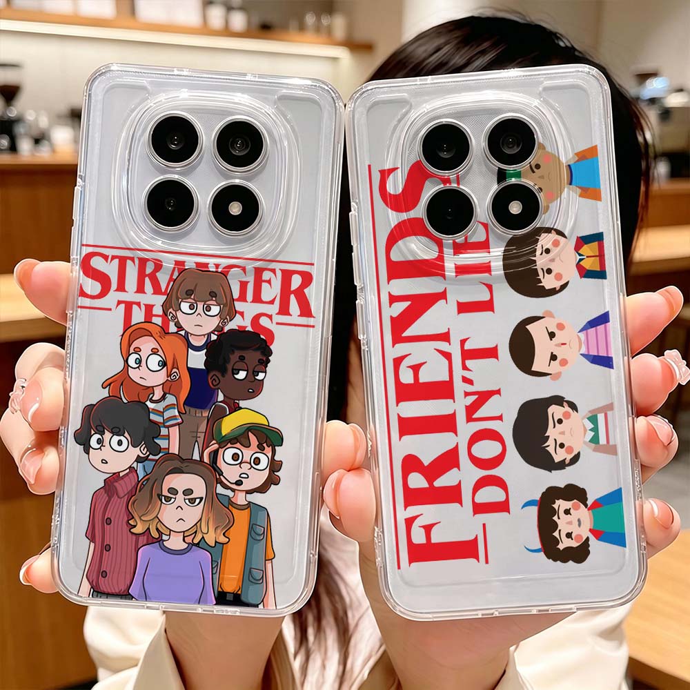 Xiaomi Redmi Note 14 - Movie Stranger Things Cartoon Cover For