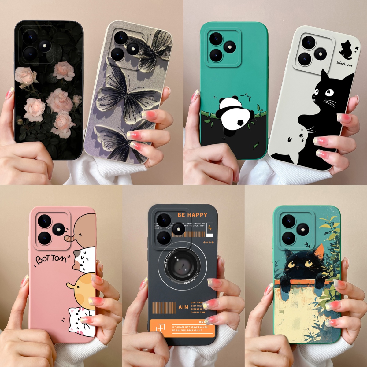 Realme Note 50 - For Realme Note 50 Case For