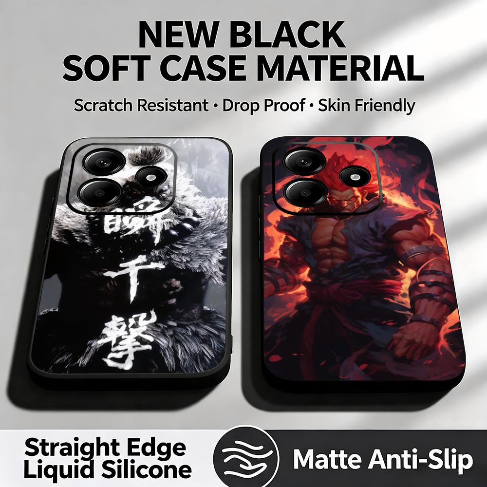 Hot Game SF6 Akuma Phone Case  - đánh giá và giá Xiaomi Redmi Note 13