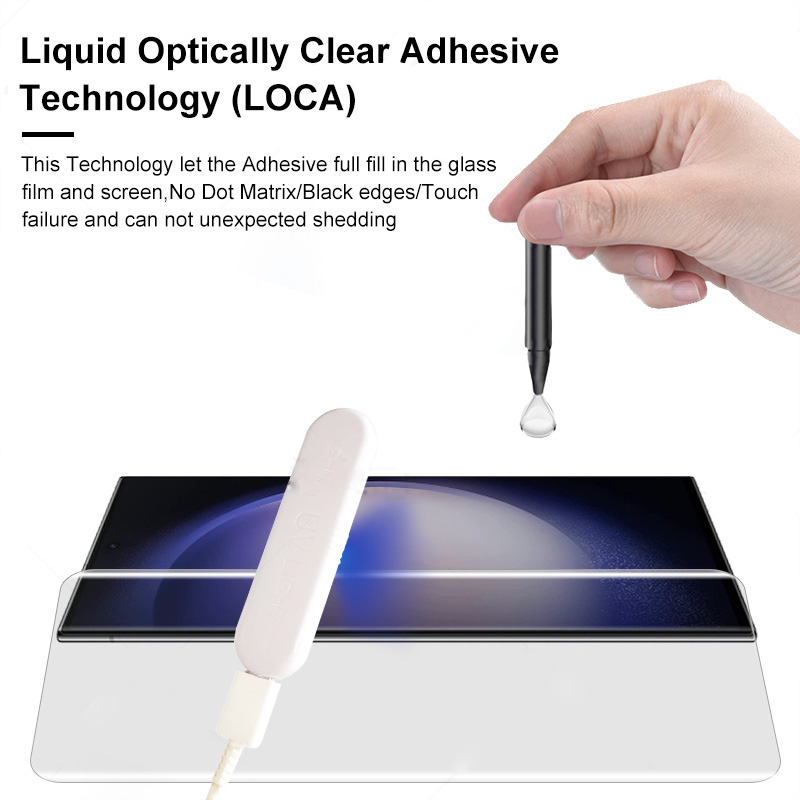 UV Liquid Glue Tempered Glass  - đánh giá và giá Oppo Reno 12