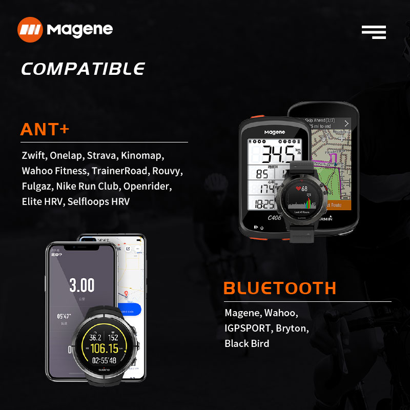 Magene H64 Đo Nhịp Tim Mover B - đánh giá và giá Breath Rate Monitor