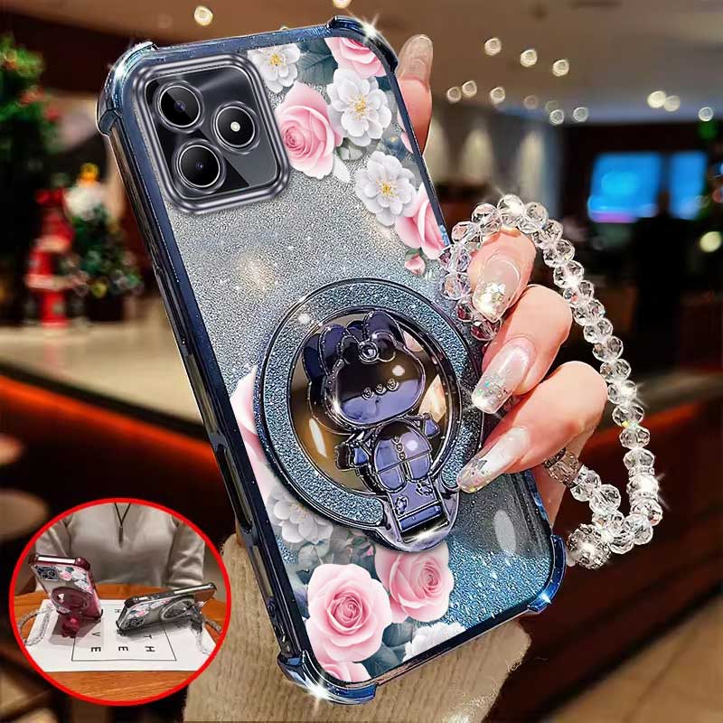 3pcs(Romantic Rose phone Case+ - đánh giá và giá Realme Note 50