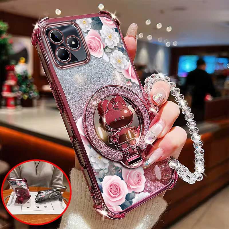 3pcs(Romantic Rose phone Case+ - đánh giá và giá Realme Note 50