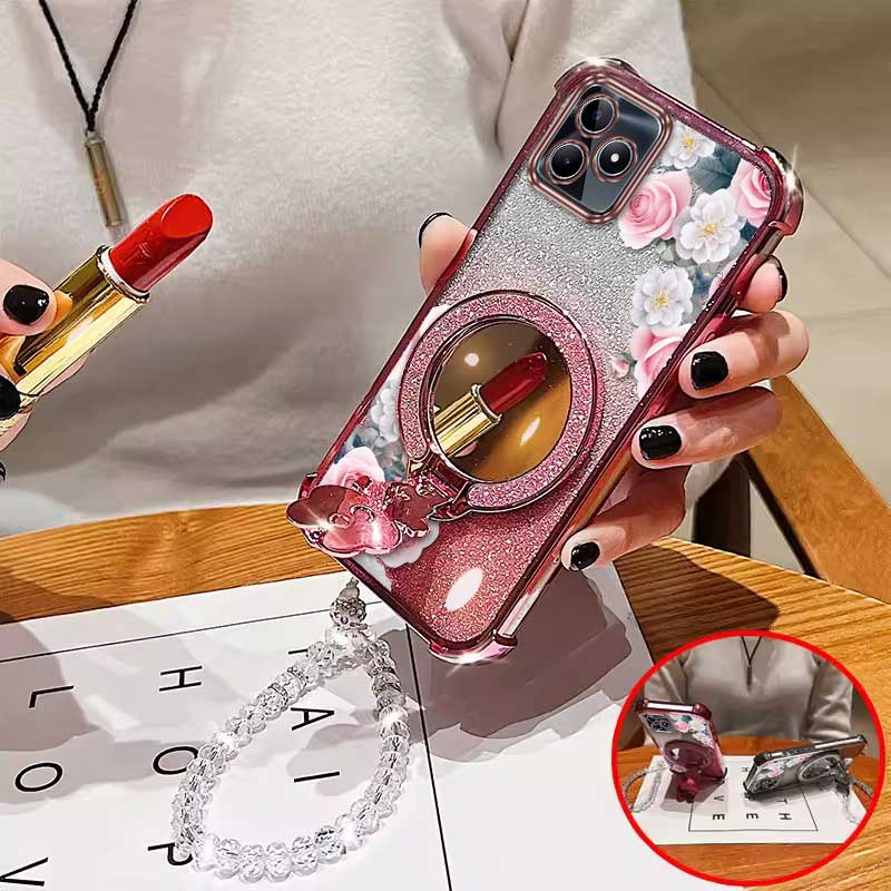 3pcs(Romantic Rose phone Case+ - đánh giá và giá Realme Note 50