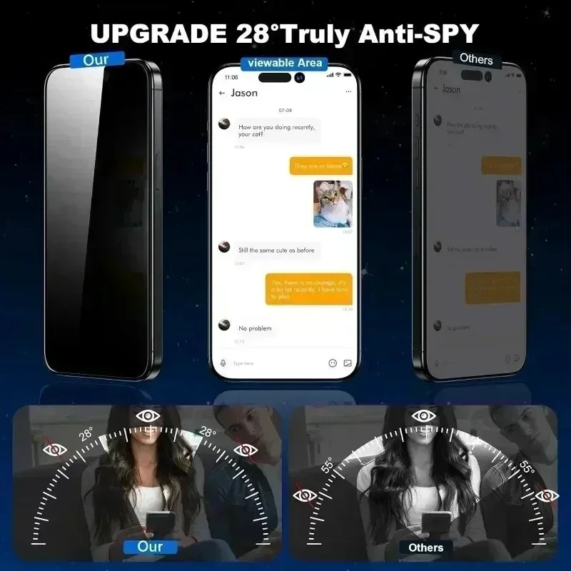 Privacy Anti-Spy Temper Glass  - đánh giá và giá Oppo Reno 12