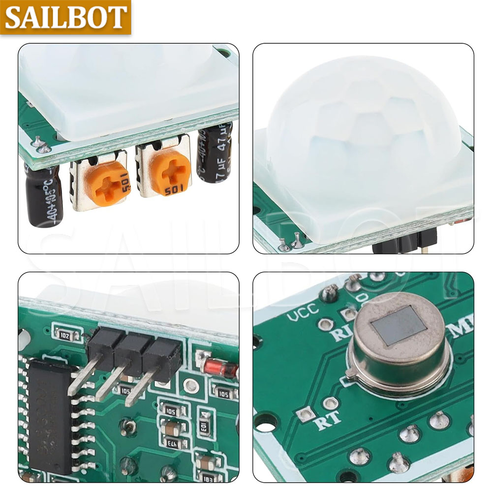 HC-SR501 PIR Infrared Sensor A - đánh giá và giá Muscle Sensor Emg