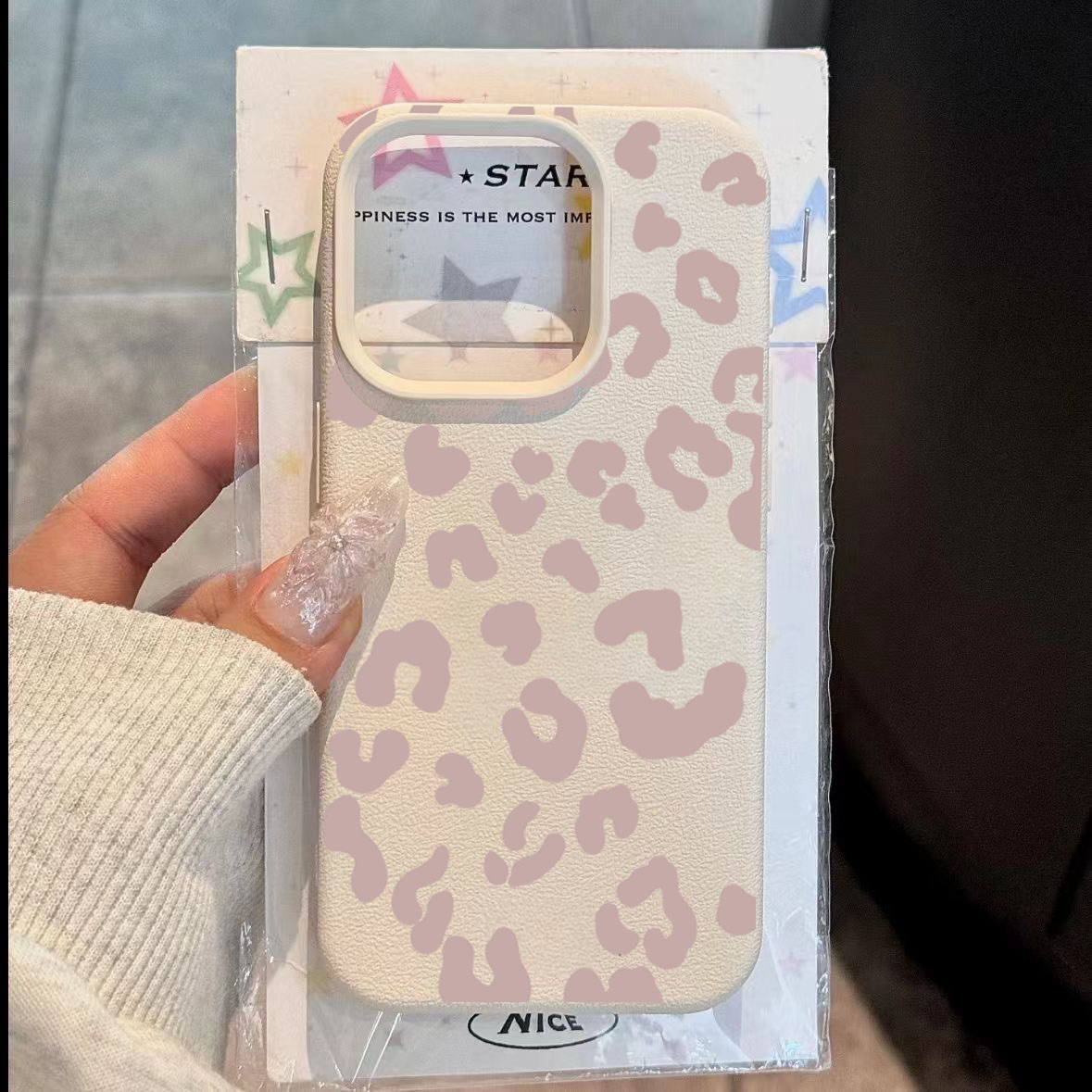 Pink Leopard Print Lichee Patt - đánh giá và giá Xiaomi Redmi Note 14