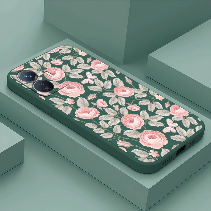 Little Flowers Print Phone Cas - đánh giá và giá Vivo Y28