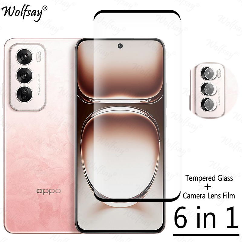 Full Cover Tempered Glass For  - đánh giá và giá Oppo Reno 12