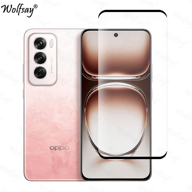 Full Cover Tempered Glass For  - đánh giá và giá Oppo Reno 12